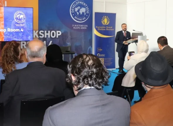 Dr. Moayyad Al-Humaidi Spotlights the Future of Work and Learning at Geneva Conference
