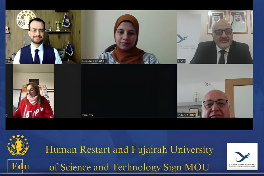 This strategic partnership with the University of Science and Technology in Fujairah marks a brilliant milestone toward integrating global European standards into the education and training path of Arab youth